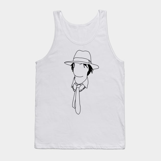 The Libertines - Pete Doherty - Badly Drawn Bands Tank Top by BadlyDrawnBands